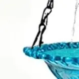 Solar Powered Hanging Bird Bath Fountain Metal Garden Water Feature For Outdoor Patio Backyard Wildlife Attractor Decoration
