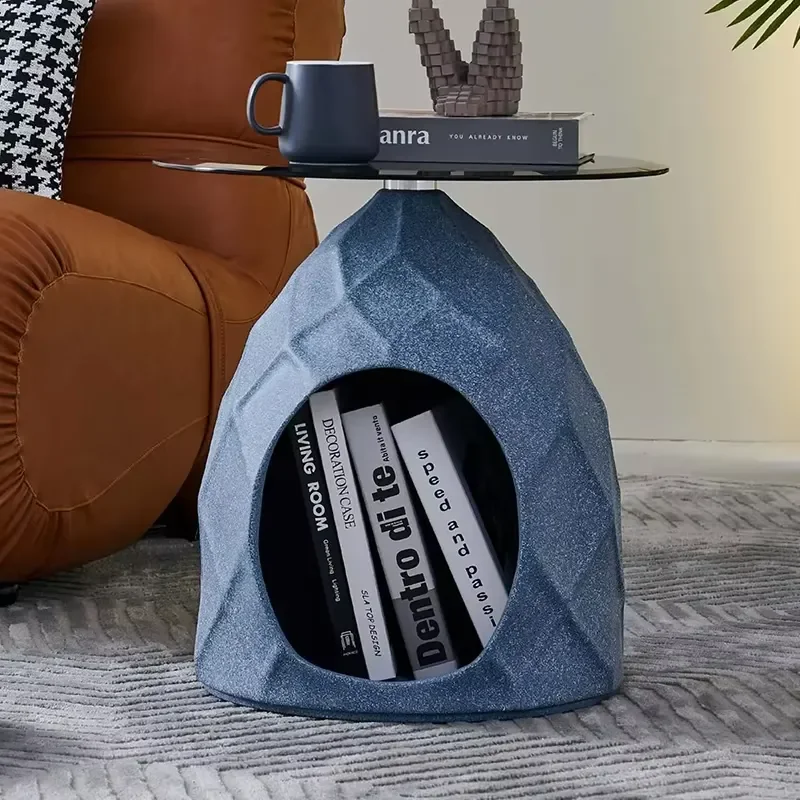 Living Room Design Sense Sofa Edge Several Modern Personalized Fiberglass Household Pet Nest Storage Side Table GFY-C008