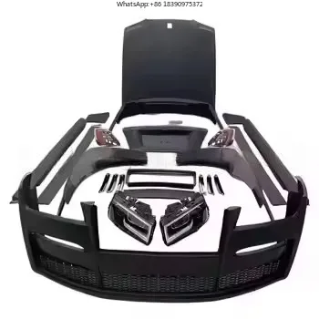 Ghost Body Kit Facelift Conversion 2024 IV Model Rim Arch Front Bumper Headlight Rear Lamp Car Grille Upgrade Parts