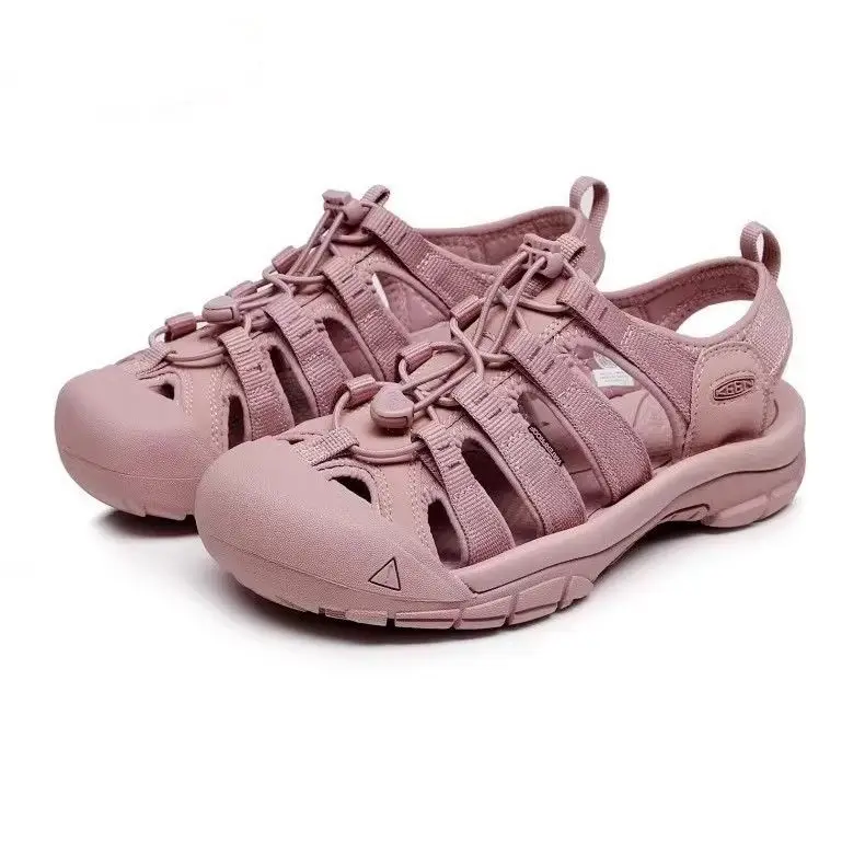 Men's and Women's Outdoor Wading Sandals Closed Toe Protective Hiking Quick Dry Sandals Couple Shoes