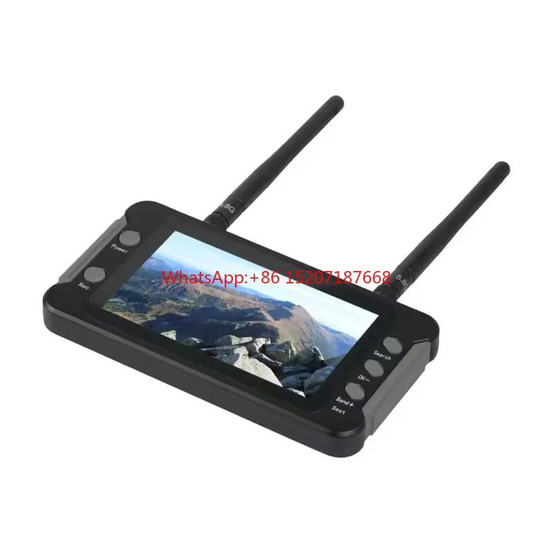 FPV Screen 800 * 480 1000lux Dvr 5.8g 40ch Built-in diversity receiver for FPV racing  parts