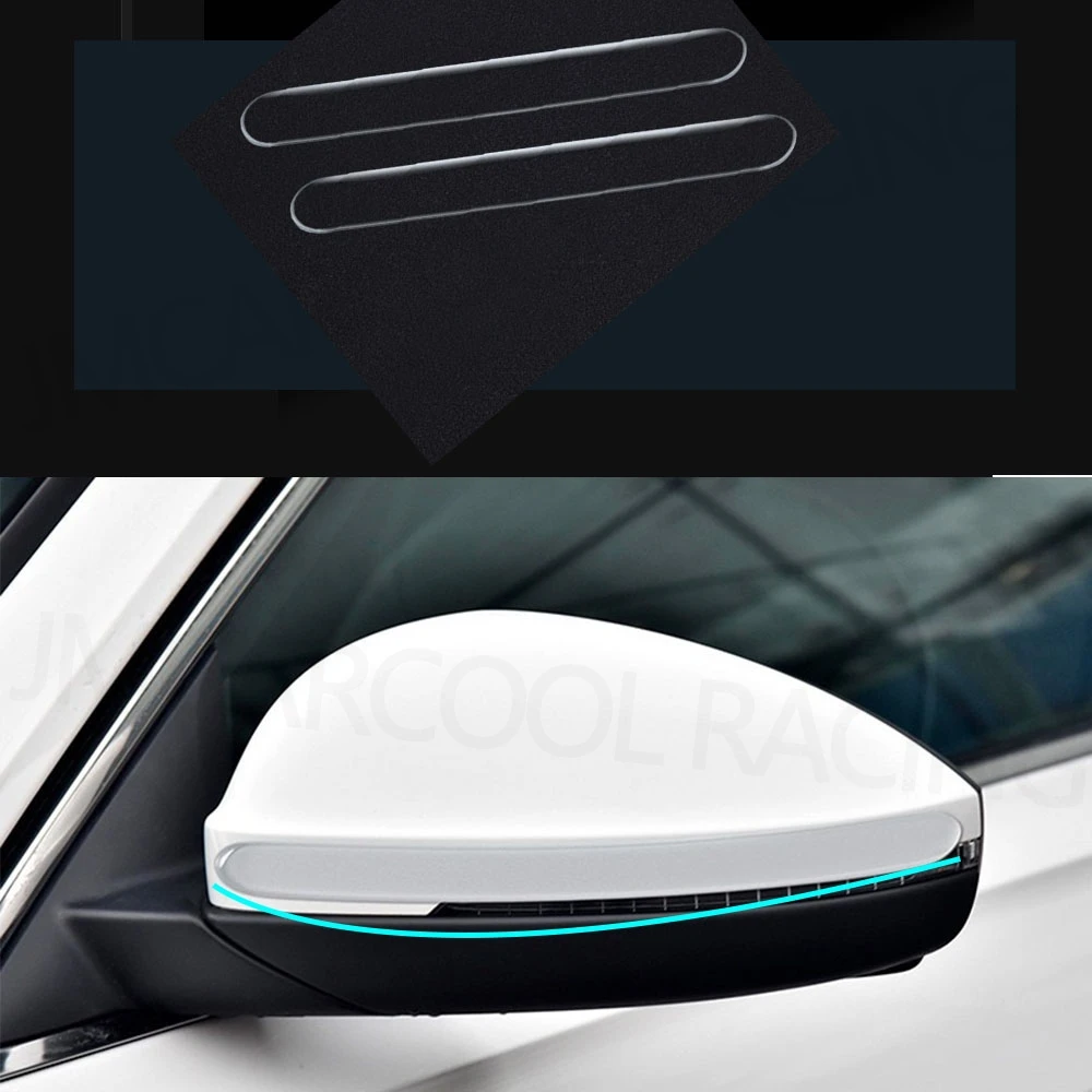 

Car Door Transparent Anti-collision Protector Bar Stickers Side Edge Protection Guards Rear View Mirror Cover Protection Strip