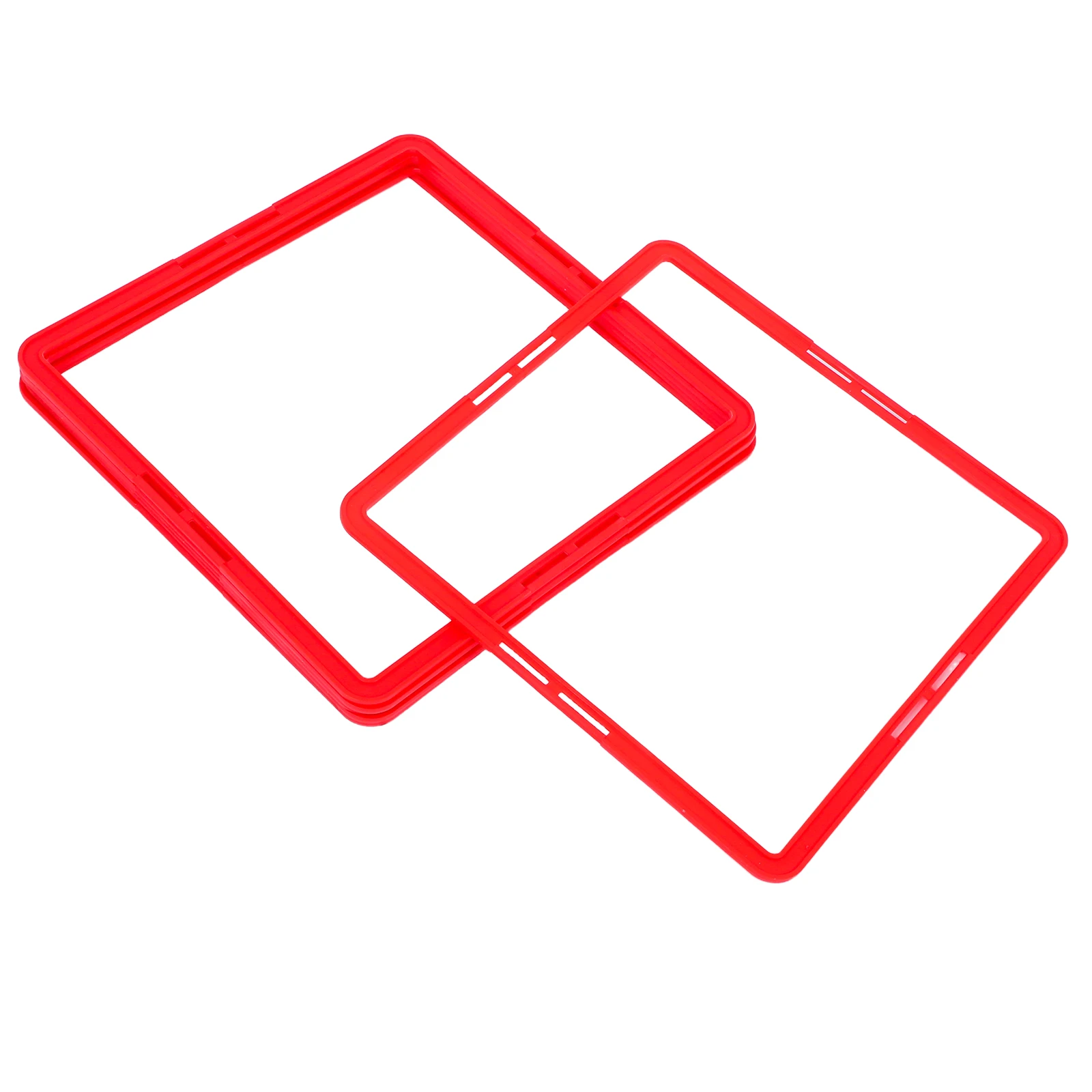 

6Pcs Agility Rings for Football Training Bright Color Multi-Function Training Circles Portable Speed Exercise Supply