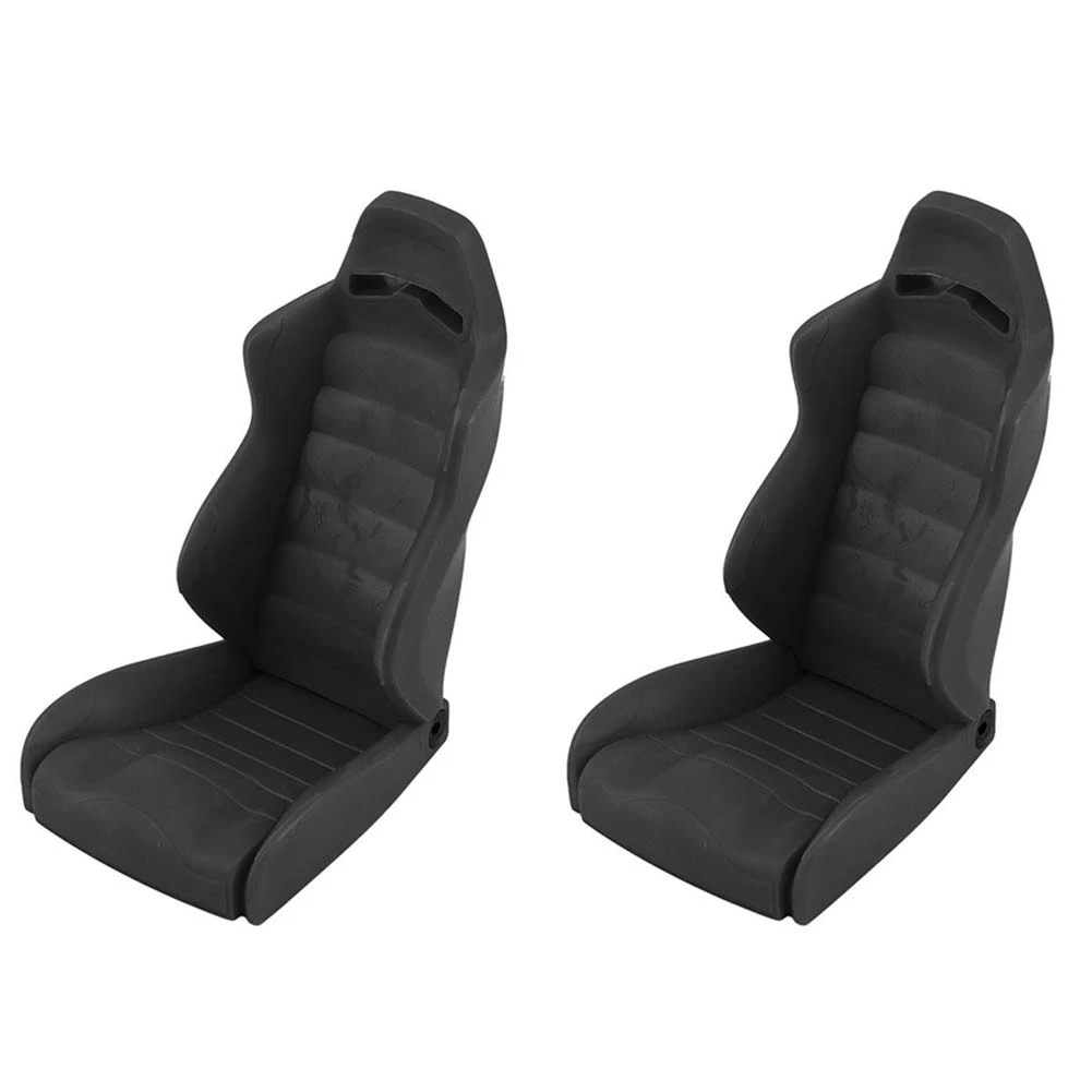 

A63T-2X Plastic Driving Seat For 1/10 RC Crawler Car Axial SCX10 Wraith RR10 Traxxas TRX4 Short-Course Monster Truck,Black