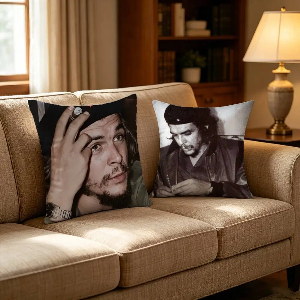C-Che G-Guevara Cigarett Pillow Case Cushion Cover Throw Pillow Case For Car Sofa