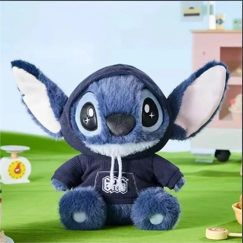 

Star Baby 35Cm Plush Doll Toy Stitch Sweater Suspenders High Value Disney Doll Ornaments Children'S Day Valentine'S Day Gift