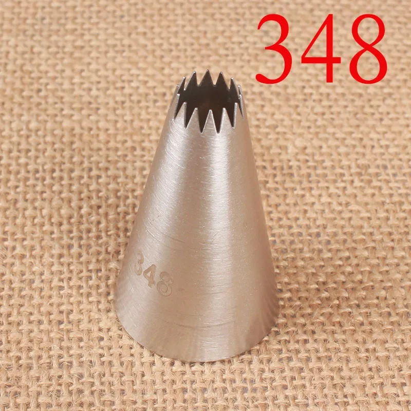 

348# 14 Tooth Butter Cookie Protein Candy Decorating Mouth 304 Stainless Steel Baking Cake DIY Tool Large kitchen cooking