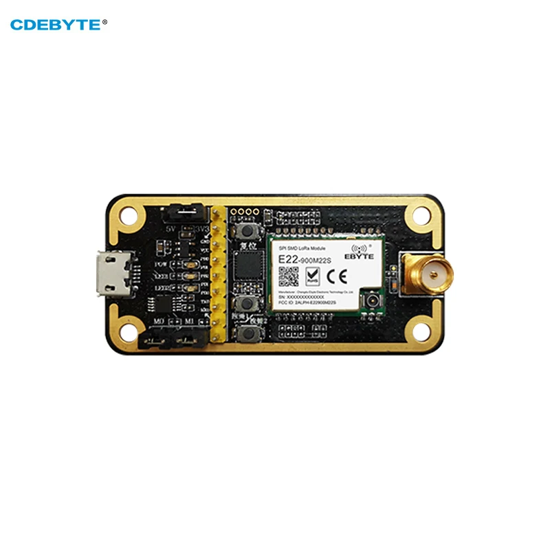 

Test Board E22-900MBL-01 E22-900M22S LoRa Development Evaluation Kit USB Interface to TTL Main Control MCU STM8L151G4 Easy Use