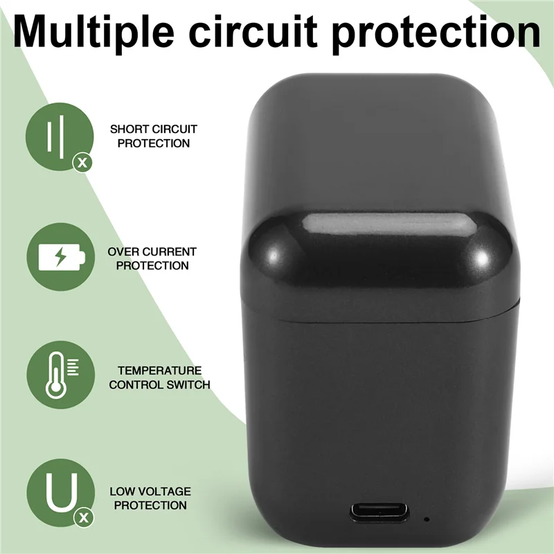 ELEC-Fast Battery Charger For Insta360 X4 Quick Portable 2 Channel Battery Charge Storage Station Can Store Misro SD Card