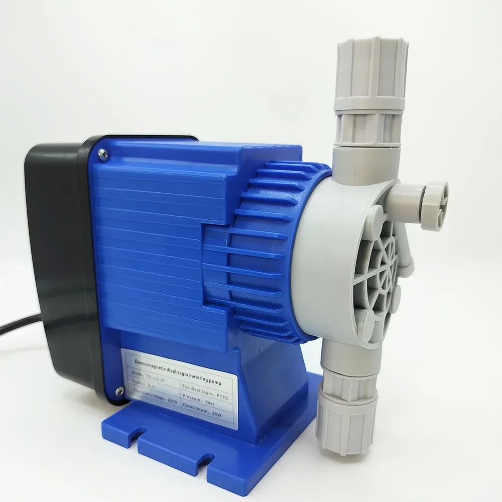 Electromagnetic Diaphragm Metering Pump Automatic Water Dosing System Controls Flow Meters Type