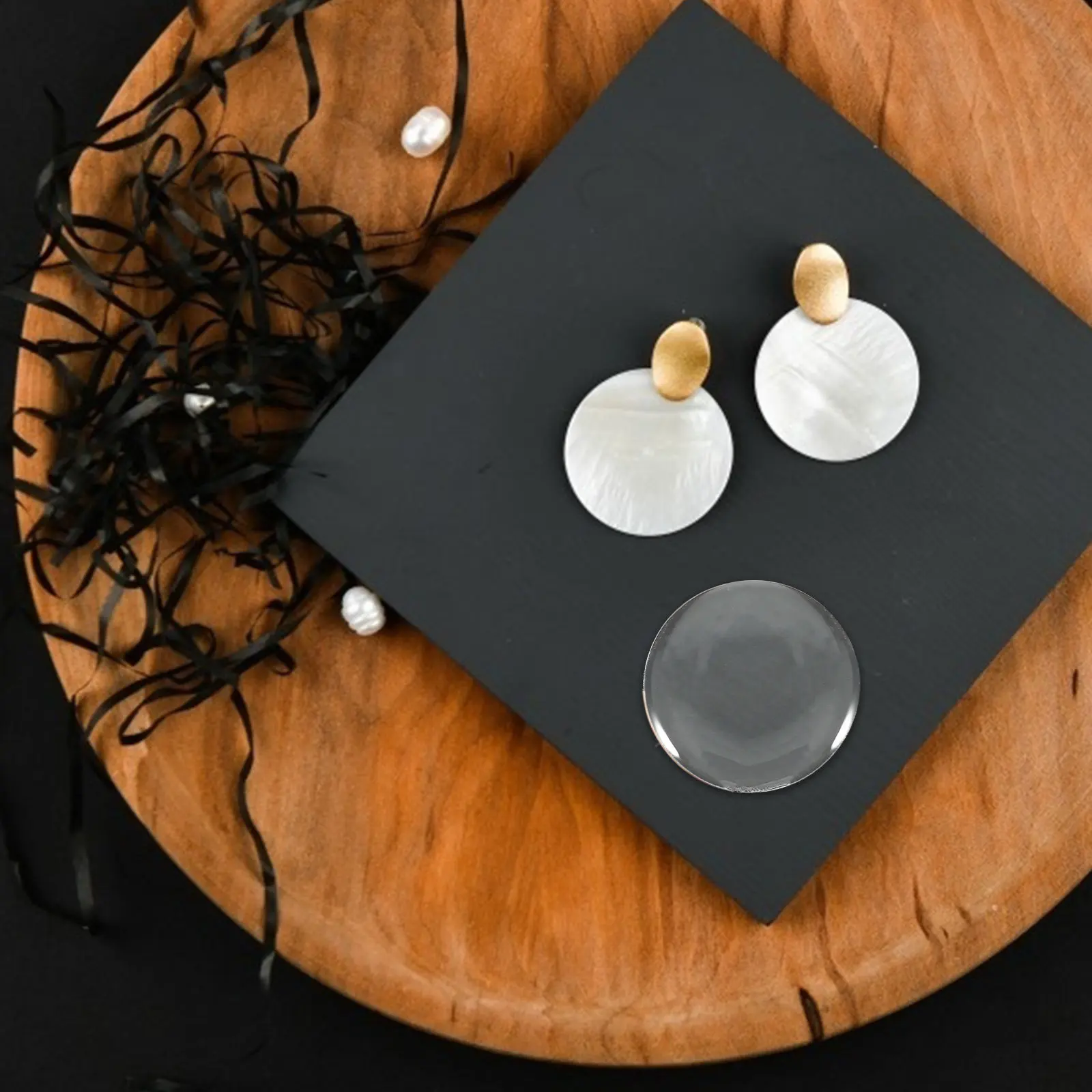 

60 шт. круглых кабошонов из смолы, самоклеящиеся водонепроницаемые наклейки-аппликации с плоским основанием для рукоделия, украшения часов и декора