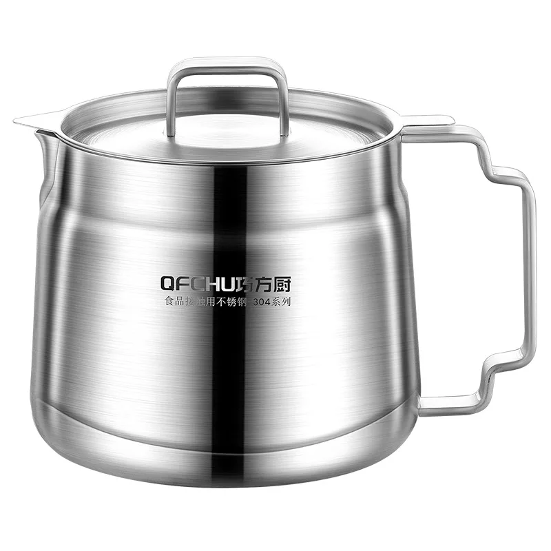

LMM household filter oil residue kitchen large capacity filter lard oil storage container