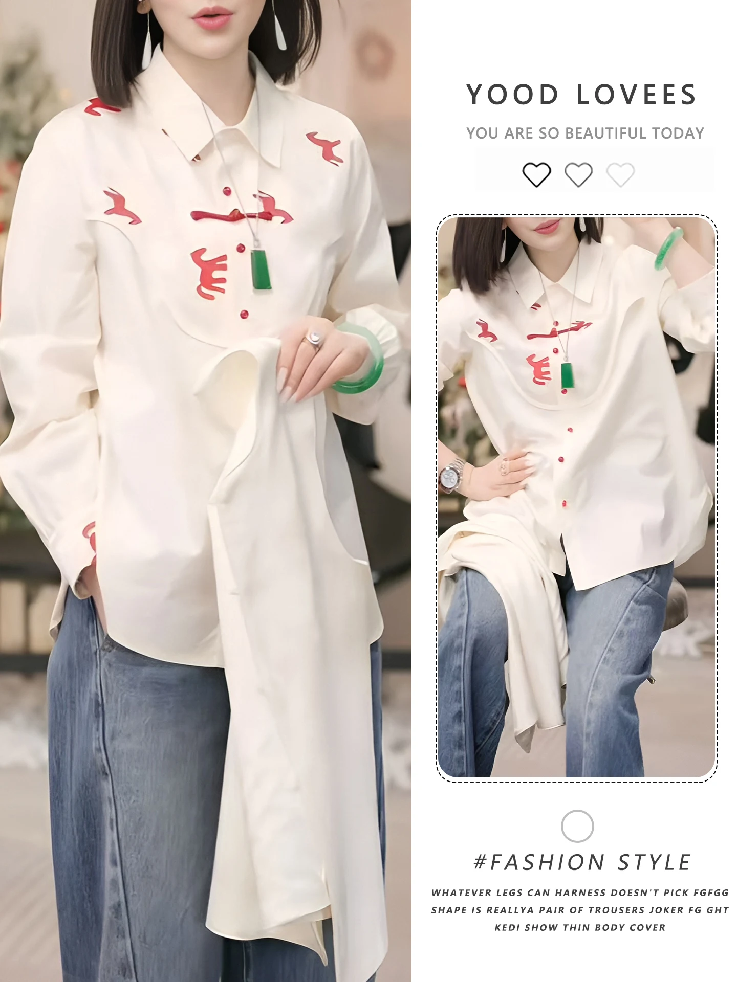 

Модная женская рубашка с длинным рукавом, приталенного кроя, на одной пуговице, в корейском стиле, для повседневной носки, из полиэстера, стандартный крой