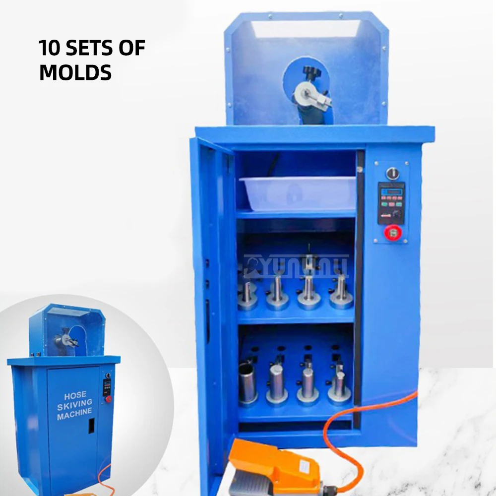 6~51mm Hydraulic Oil Pipe Peeling Machine High Pressure Rubber Hose Stripping Machine 220V/380V