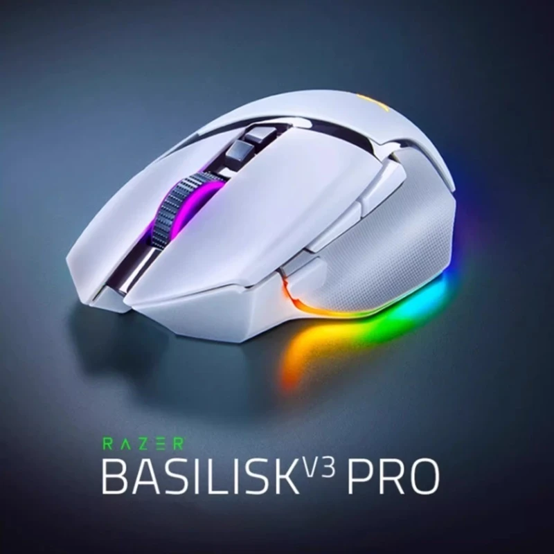 100% Original Razer Basilisk V3 Pro Wireless Gaming Mouse Rgb Gamer Fast Optical Switches Gen 3 Hyperscroll Tilt Wheel For Pc La