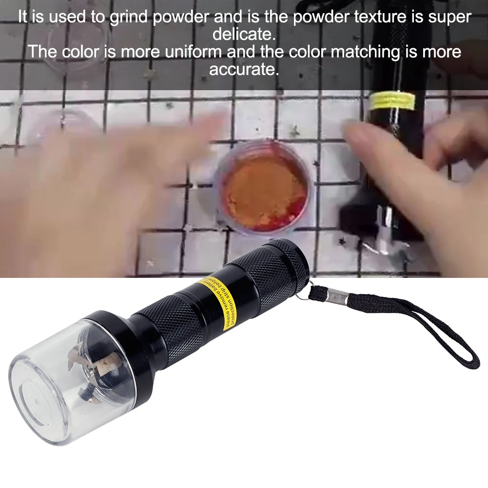 Electric Powder Grinder Crusher Powder Muller Electric Muller for DIY Lipstick Lip Gloss Color Powder