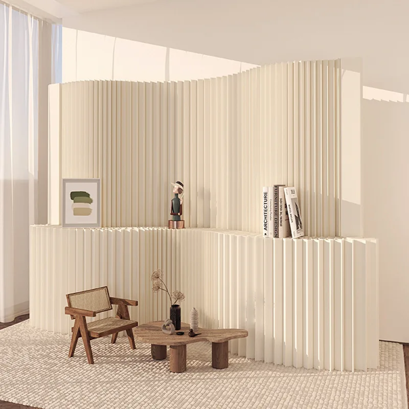 Partition office room clothing store  artifact foldable storage