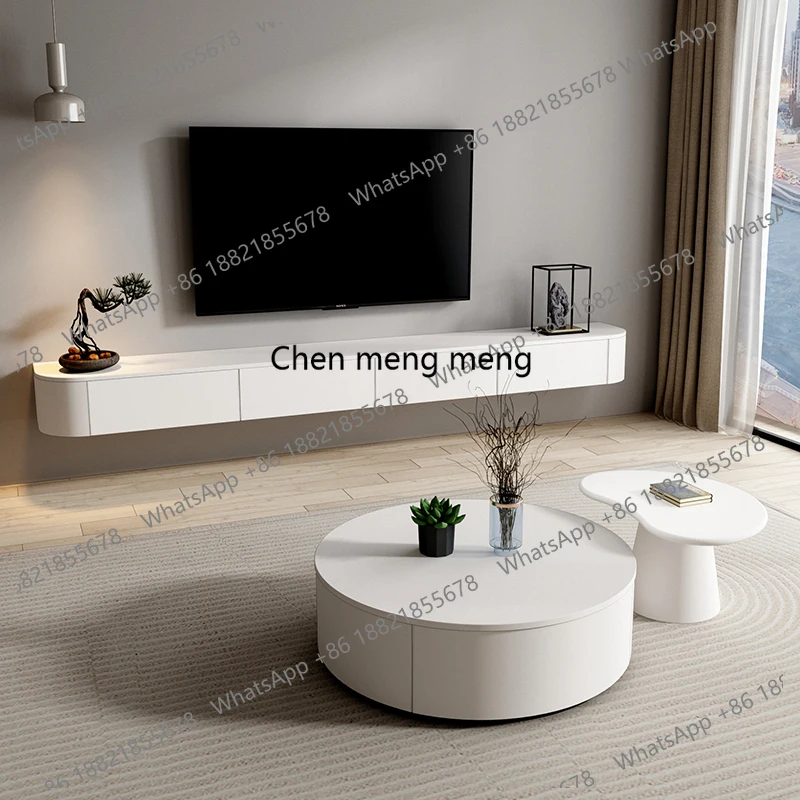 

Designer Trendy TV Cabinet Modern Simple Living Room Solid Wood TV Cabinet Salon Entertainment Universal Muebles Furniture