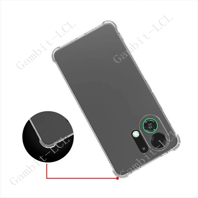 حافظة مضادة للسقوط لهاتف OPPO K13 Turbo Pro 2025 K13TurboPro PLE110 PLM110 غطاء خلفي أصلي مقاوم للصدمات من البولي يوريثان الناعم على K13 Turbo 5G