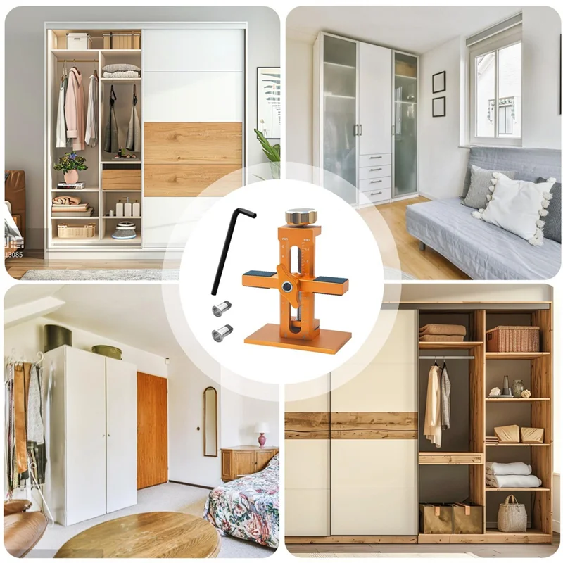 M11K-قابل للتعديل لتحديد موقع باب الخزانة المعونة متعددة الأغراض أداة السلطة ملحق الرقصة لتركيب باب خزانة الفندق