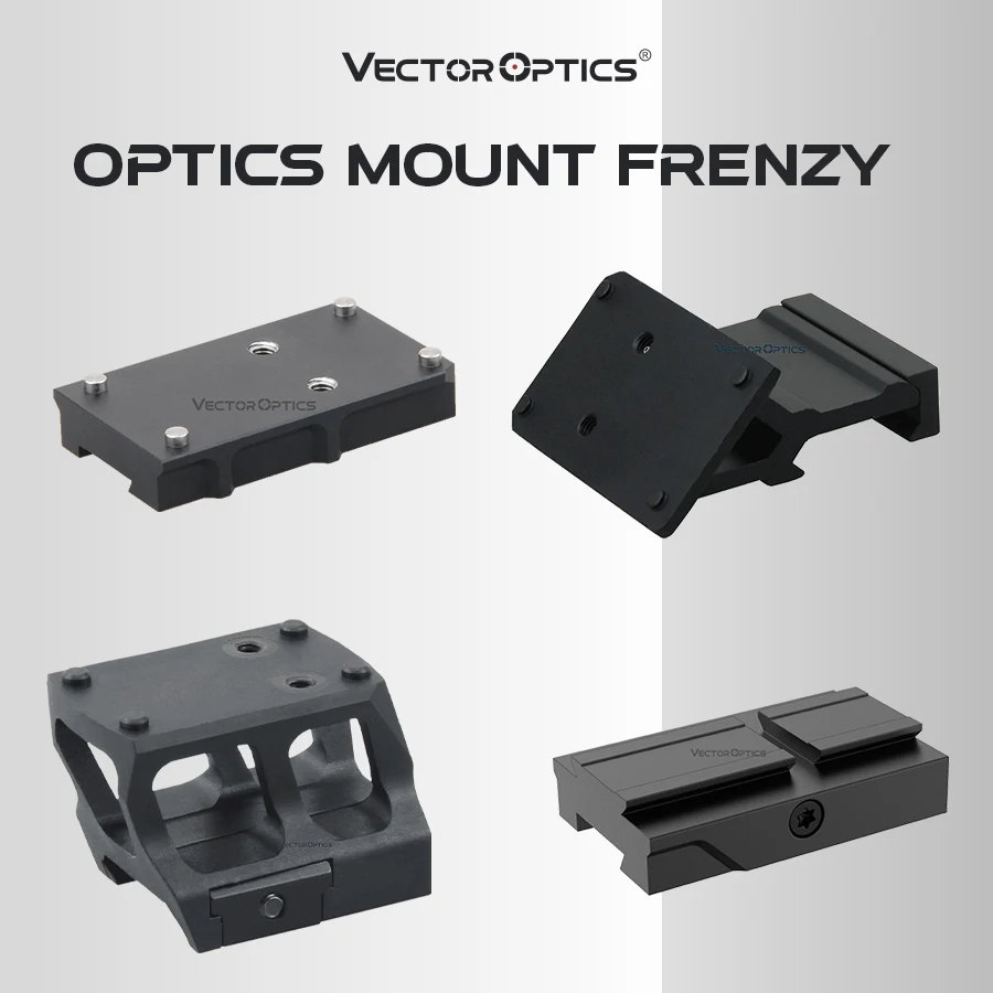 

Vector Optics Red Dot Sight Footprint Low Dovetail Mount/riser Weaver Mount /offset Picatinny Mount for Frenzy