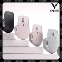 Rapoo MT760 Wireless Mouse Three Mode Gaming Mouse Low Latency Long Battery Life Lightweight Office Custom Gaming Accessories