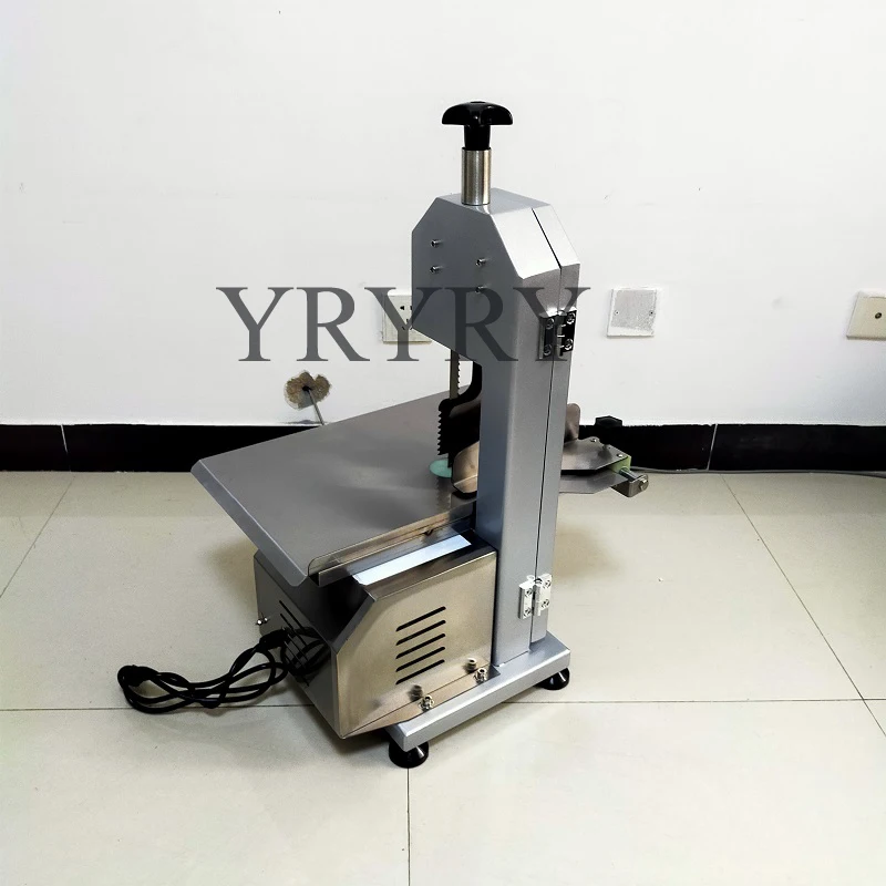 Automatic Frozen Meat Bone Cutting Machine Mini Desktop Commercial Electric Bone Sawing Machine