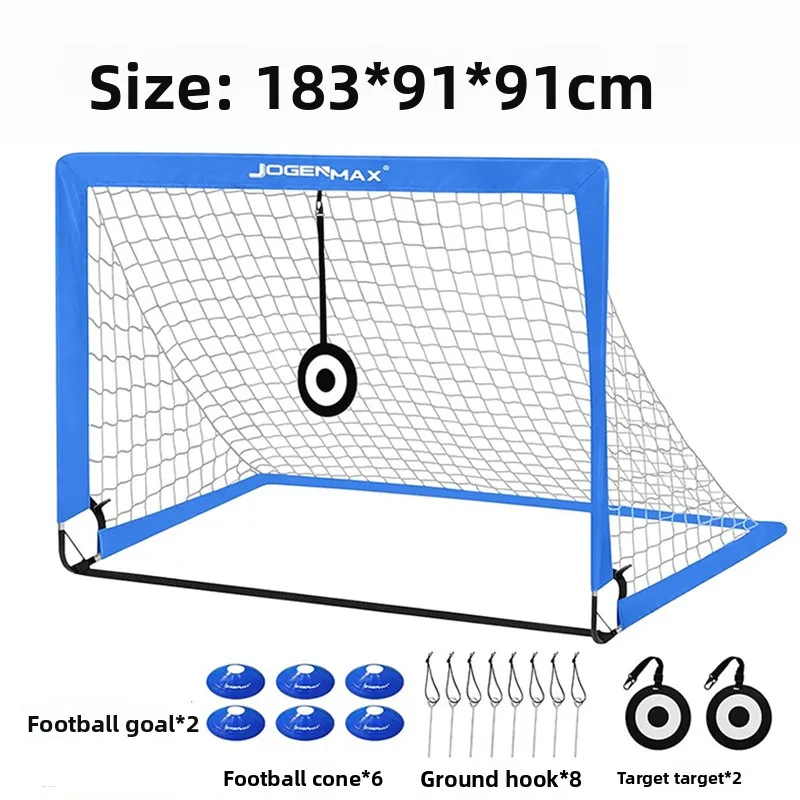 Football Training Network Outdoor Portable Quick Open Children's Foldable Storage Football Door