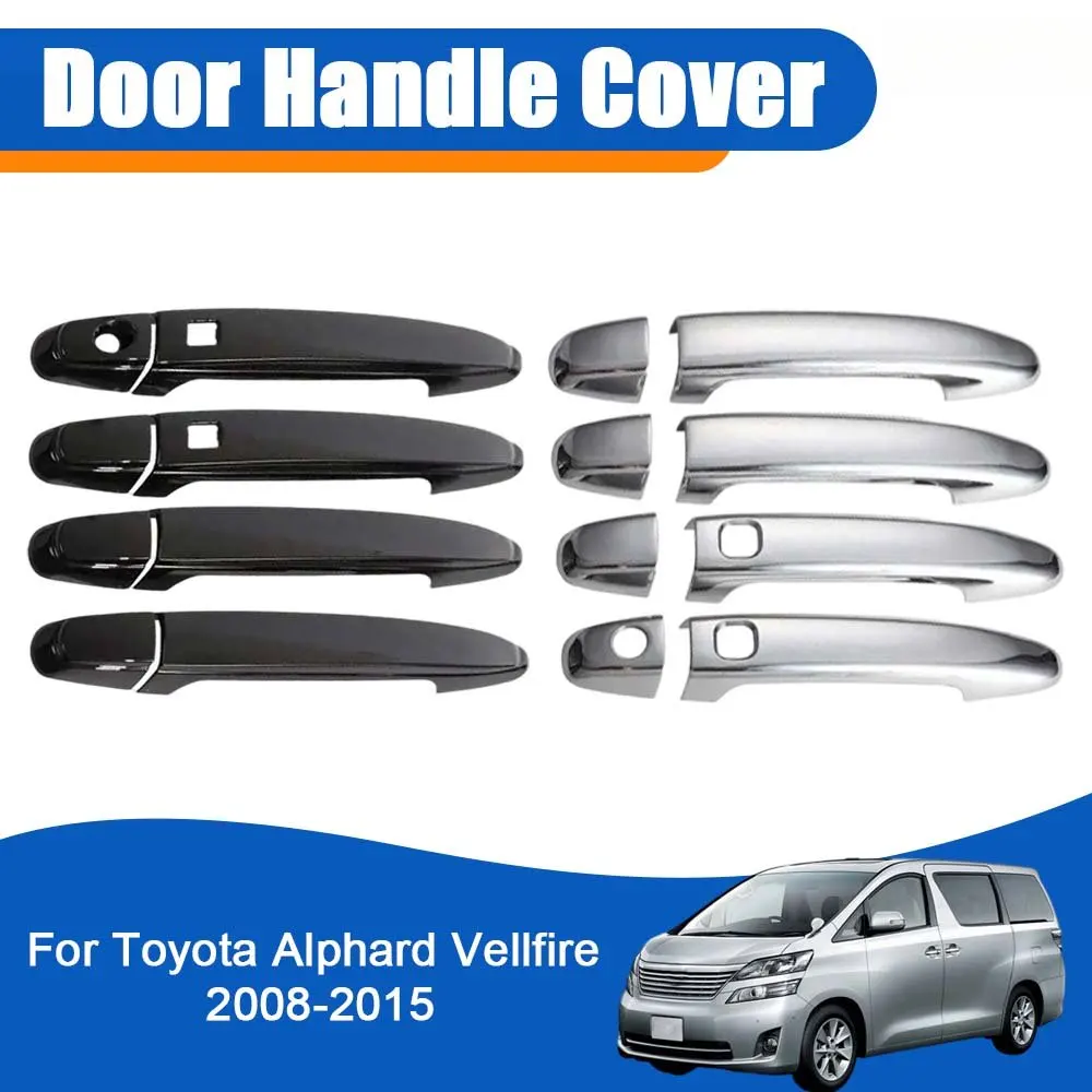 Car Decoration Door Handle Cover For Toyota Alphard Vellfire 2008-2015 Cars Accessories Styling Upgrade Modify A Car