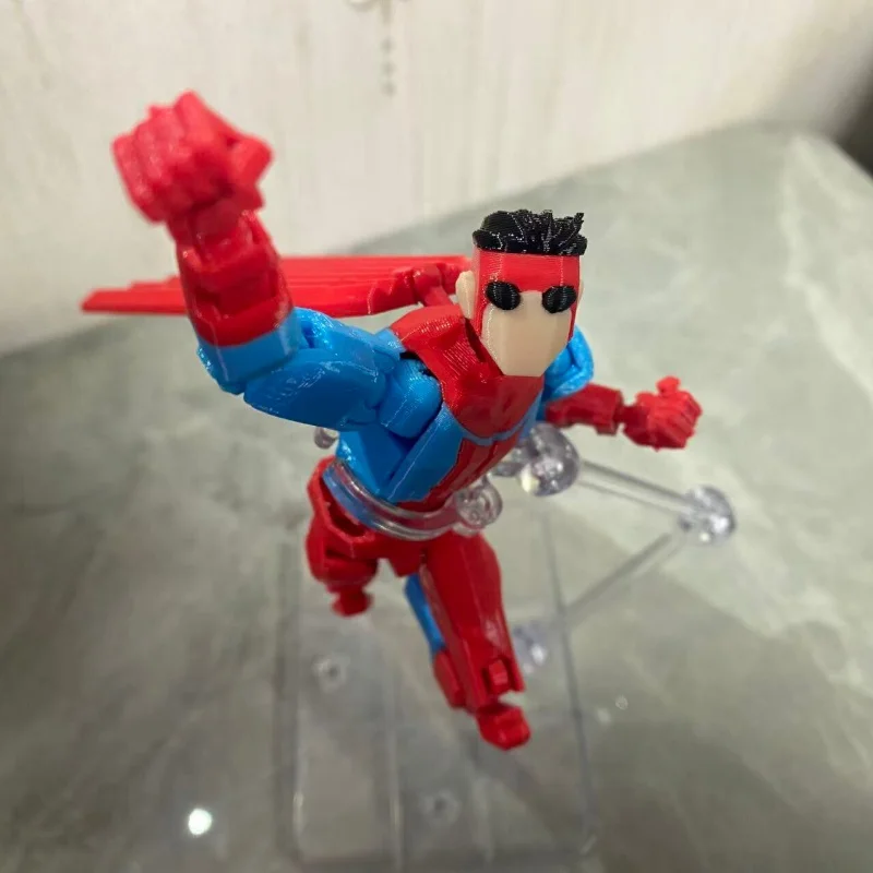 3d Printed Invincible Comic Omni-Mark Multi-Joint  Action Figure Toy Figures Model Finished Display Statue Desktop Decoration