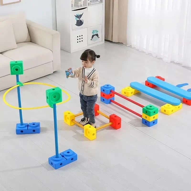 Comprehensive Sensory Integration Training Equipment Set Plastic Kindergarten Family Outdoor Sports Fitness Stick
