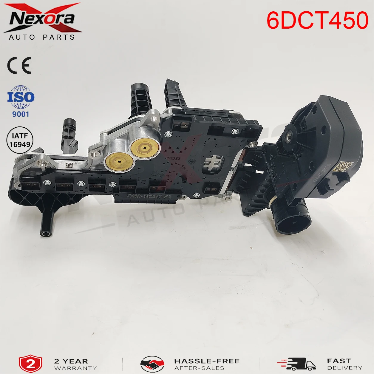 Pre-Tested MPS6 6DCT450 TCU TCM Control Module 7M5R‑14C247‑FA FE AG For Ford Volvo Dodge Wet Dual‑Clutch Gearbox 2-Year Warranty