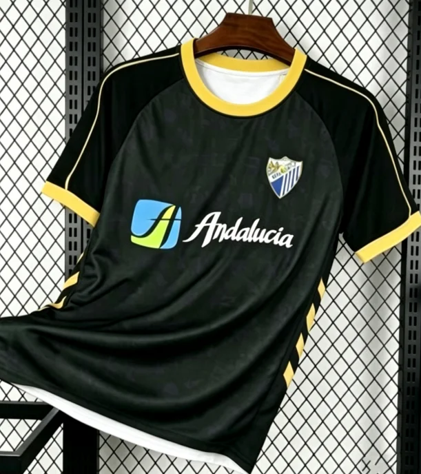 Camiseta del Club de Fútbol Málaga CF 2026, Traje de Entrenamiento de Fútbol Impreso en 3D, Conjunto a Juego para Padres e Hijos, Transpirable y de Secado Rápido