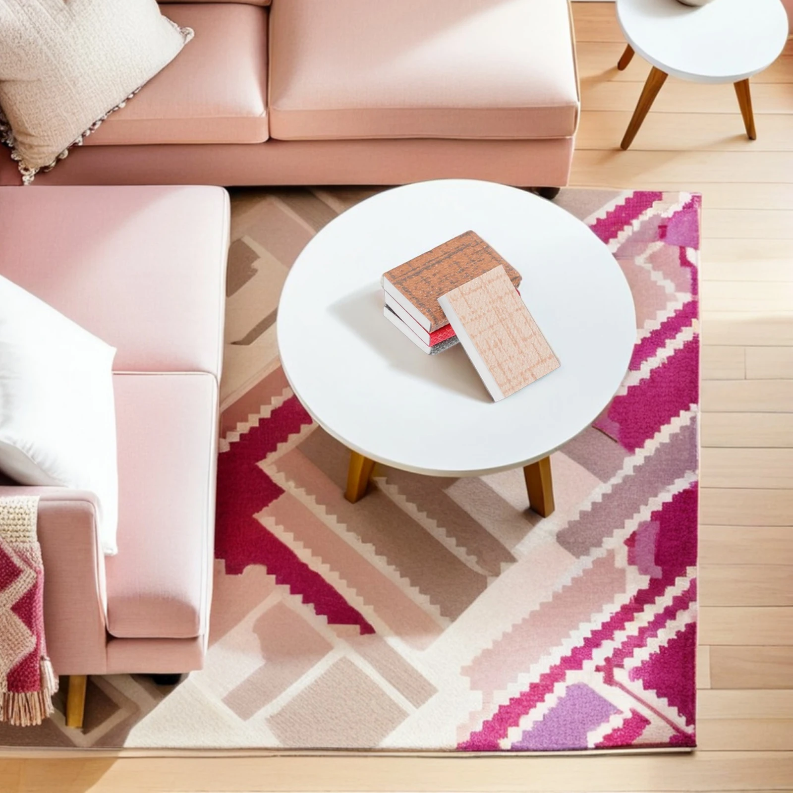 

16pcs 1:12 Scale Miniature Books For Dollhouse Decor Tiny Book Accessories Functional Pages Study Room Display Shelf