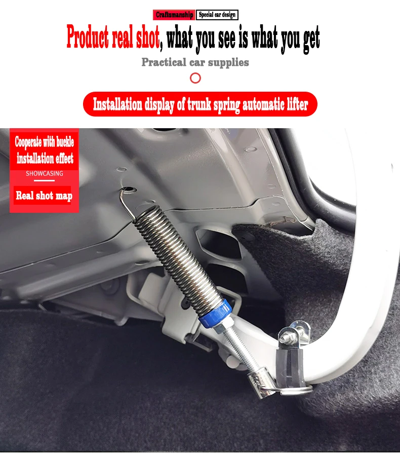 Kofferraum Deckel Start Lift Einstellbare Metall Frühling Gerät Für Honda Accord Crider Integra City Civic Auto Boot Stamm Frühling Gerät – Detail 14