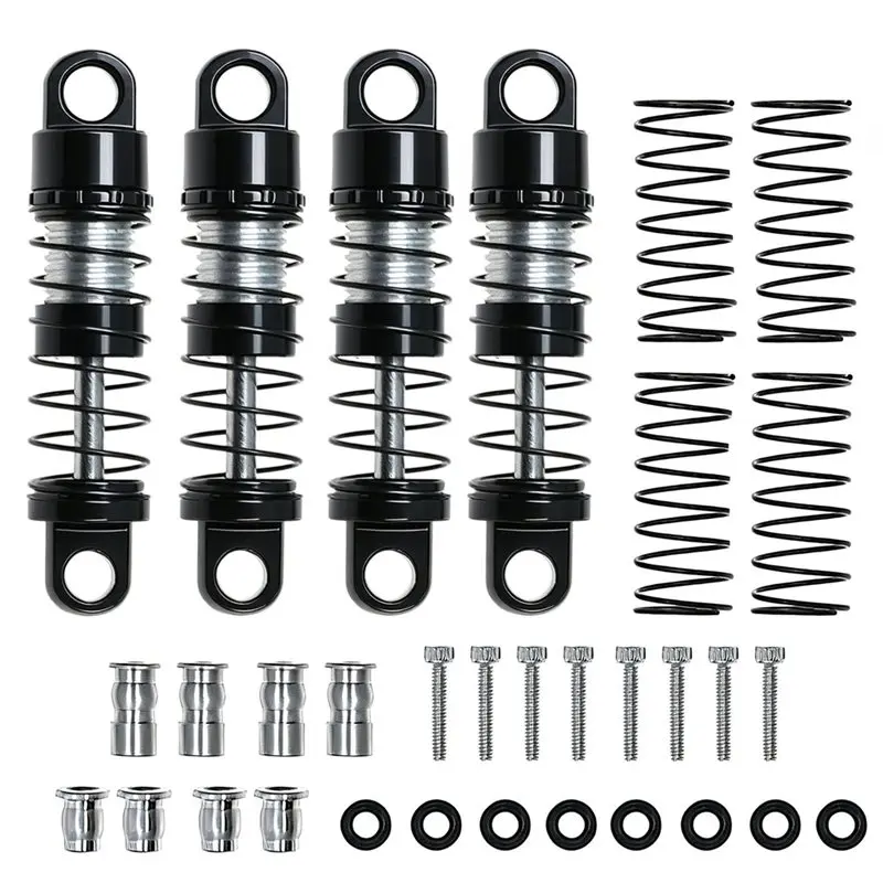 B78B-For Ford Ranger Jeep Wrangler 26Mm For Axial 1/30 SCX30 Aluminum Adjustable Damping For Shock Absorber 30Mm