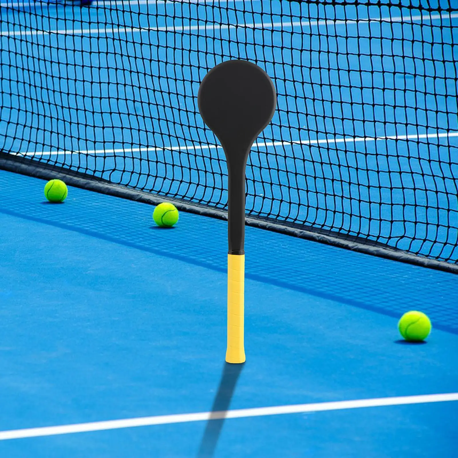 

Tennis Sweet Spot,Tennis Pointer Racket Accurately Hit,Beginner Starter Trainer Equipment Mid Batting,Warm up Tennis Exercise