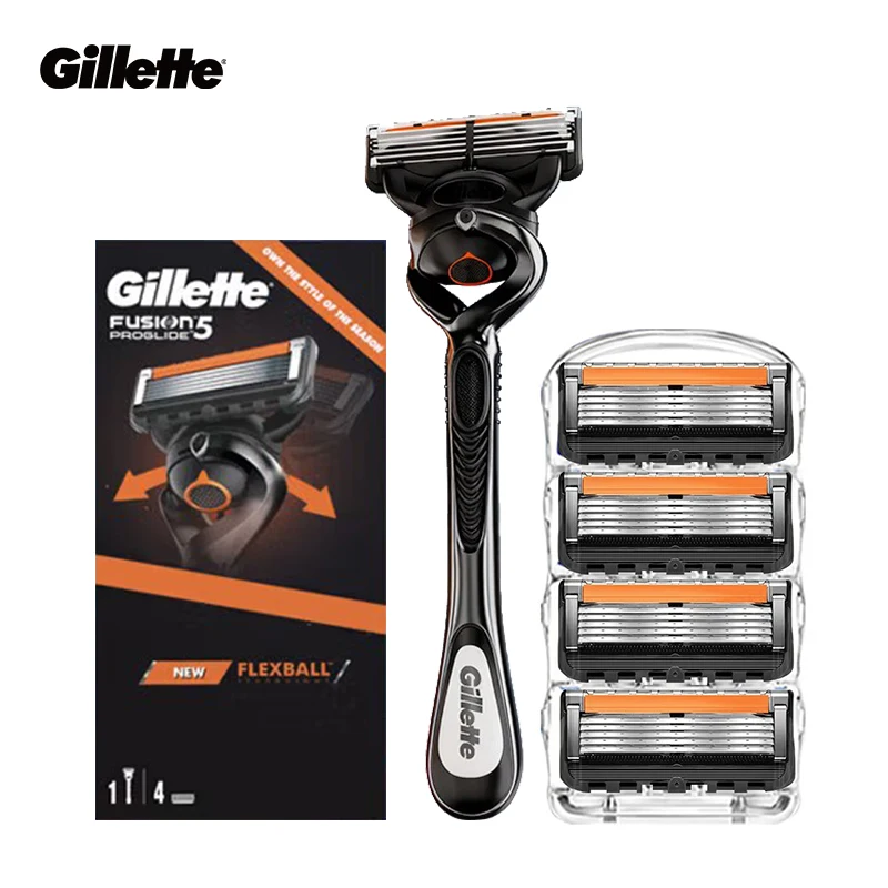 Gillette ProGlide Razor 5 Layers Ultra Thin Blades Shaving Razor for Men Multiple Specifications to Choose