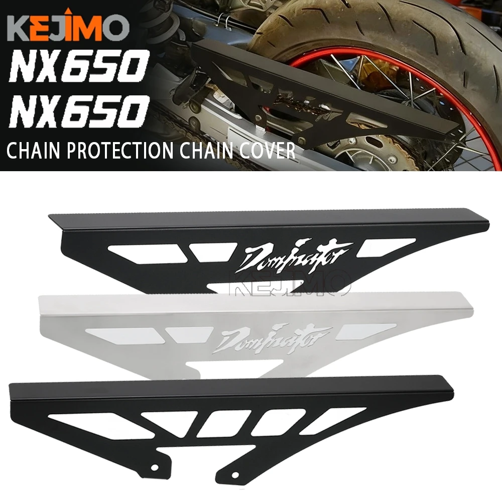 

FOR HONDA NX 650 NX650 Dominator 1988-2000 1999 1998 1997 1996 1995 1994 Rear Chain Guard Cover Protector SLR650 1997-2000 1999