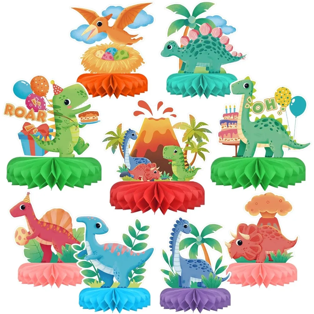 Dinosaur Table Centerpiece Birthday Party Supplies Kit for Party Decoration