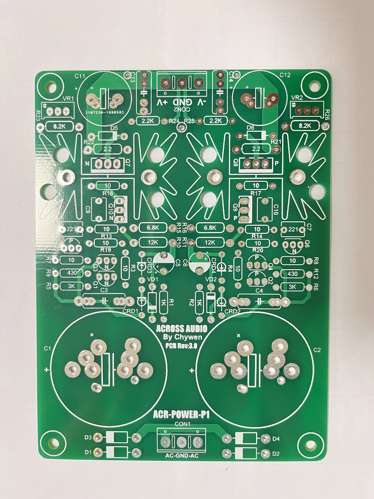 HiFi  BRYSTON BP26 Fully Balanced Preamplifier Bare Board PCB 3 Groups RCA+1 Group BAL Input