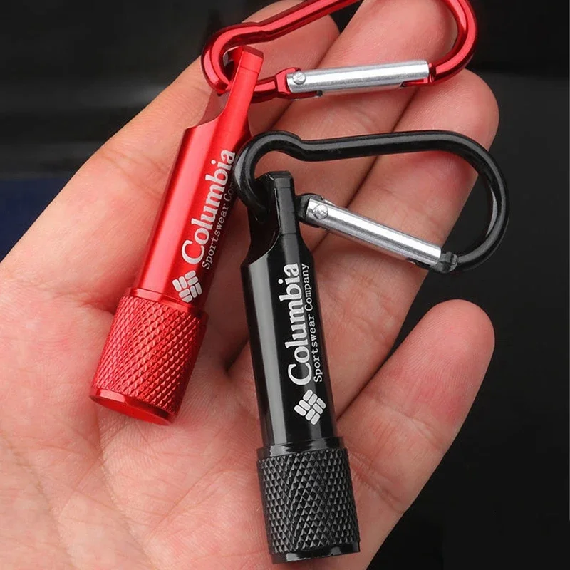 Mini Taschenlampe Schlüssel bund Anhänger mit Batterie tragbare kleine Licht LED Taschenlampe Auto Schlüssel anhänger Anhänger Schlüssel ring Mini Taschenlampen