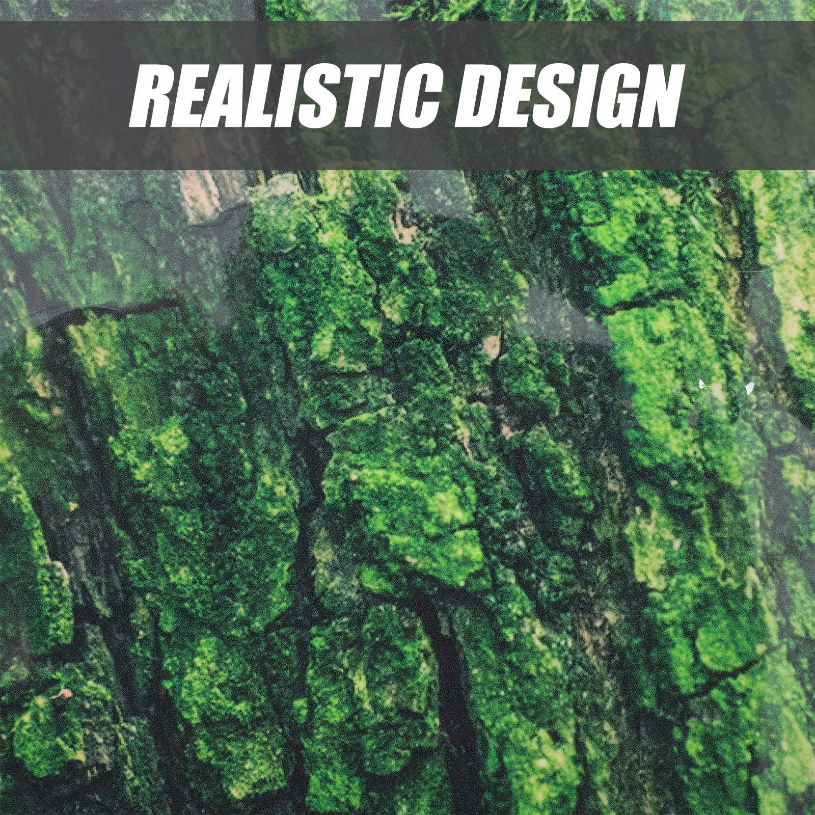 

Tree Bark Background Sticker Fish Tank Decoration Aquarium Landscaping Prop Waterproof Safe For Pets Easy Apply