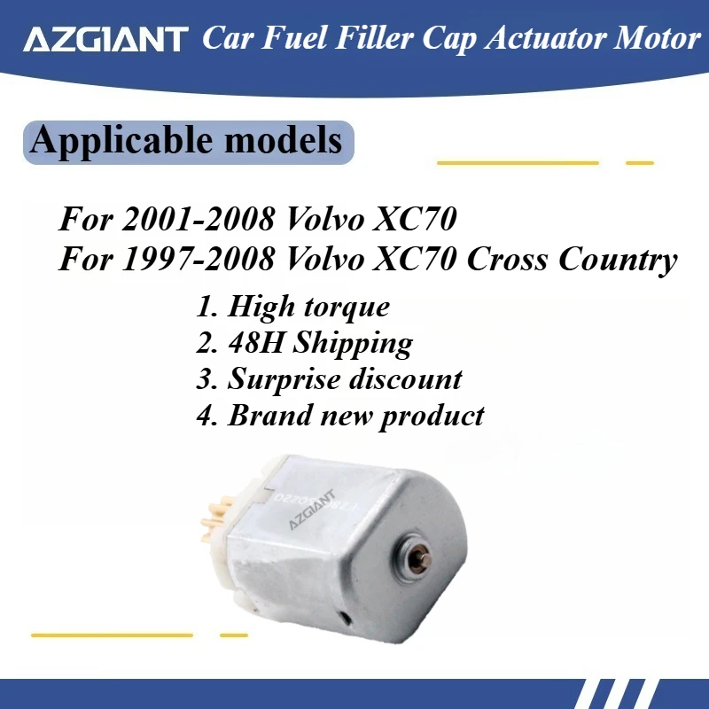 

For Volvo XC70 Cross Country 2001-2008 Cap Door Fuel Filler Flap Open Lock Release Actuator Inner Motor Tank Repair Core Engine