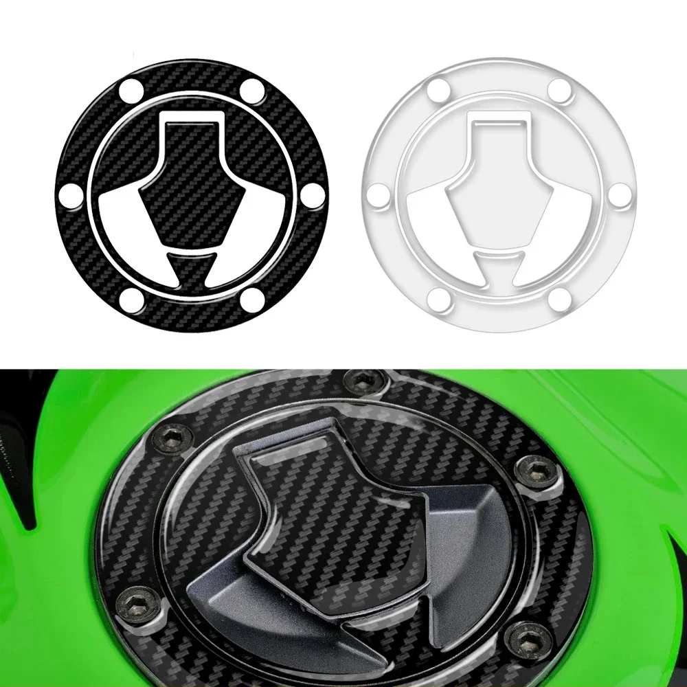 

For Kawasaki ZX-25R ZX300 2018-2024 and NINJA 250/300/Z300 3D Motorcycle Fuel Cap Protection Sticker