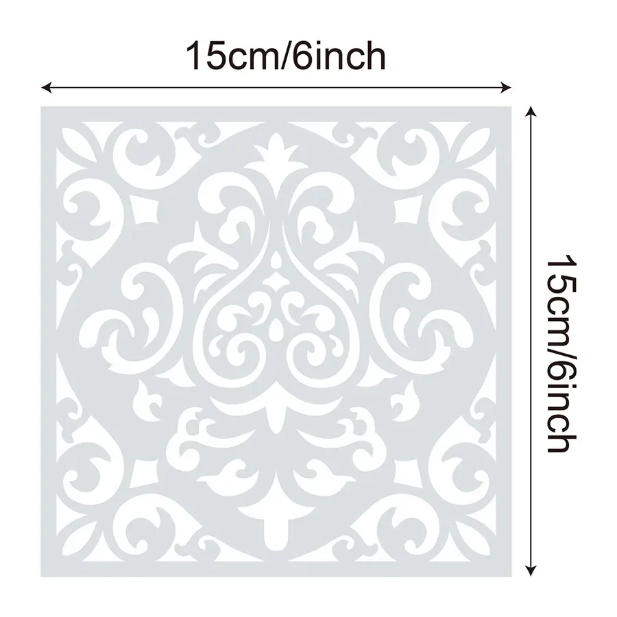 Geometry Mandala Round DIY Layering Stencils Set
