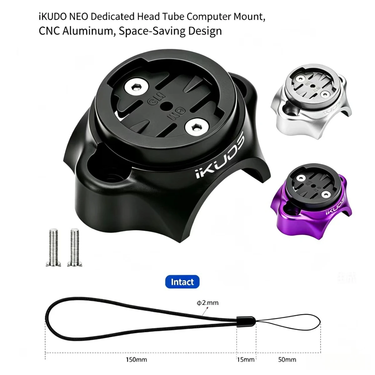 AliExpress NONE Folding Bike Stem Cap Headset Top Cap Computer Mount Base Double Bolt Stem Bracket Holder Suitable for JAVA NEO