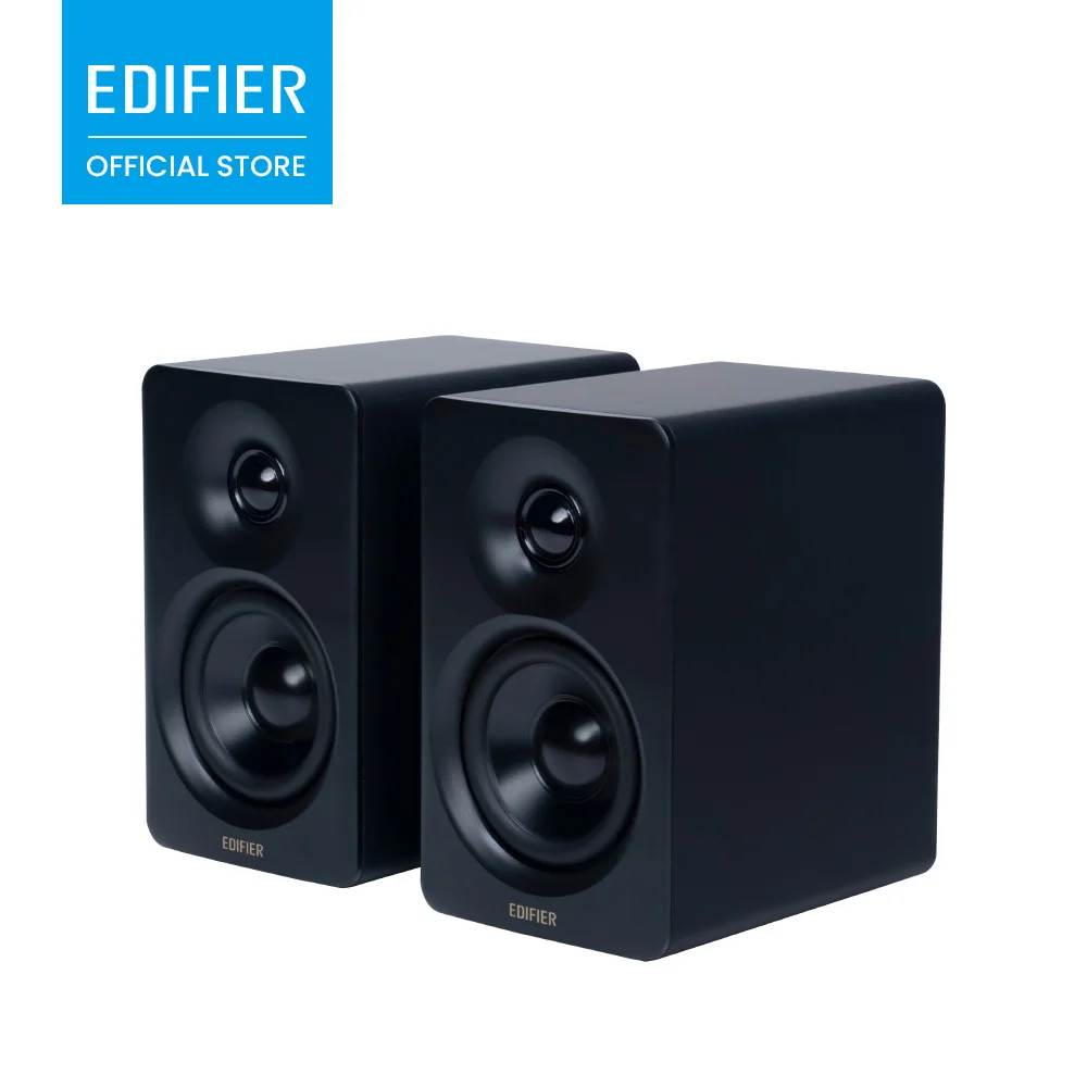 Altavoz Multimedia Inalámbrico Compacto Edifier M60, 66W RMS, Bluetooth 5.3, Hi-Res Wireless LDAC, USB-C, AUX, Altavoz de Escritorio para Monitor