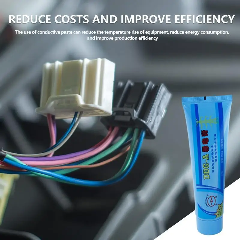 

100g Conductive Grease Automotive Electrical Lubricants High Temperature Resistant Reduce noise Good For Automotive Applications