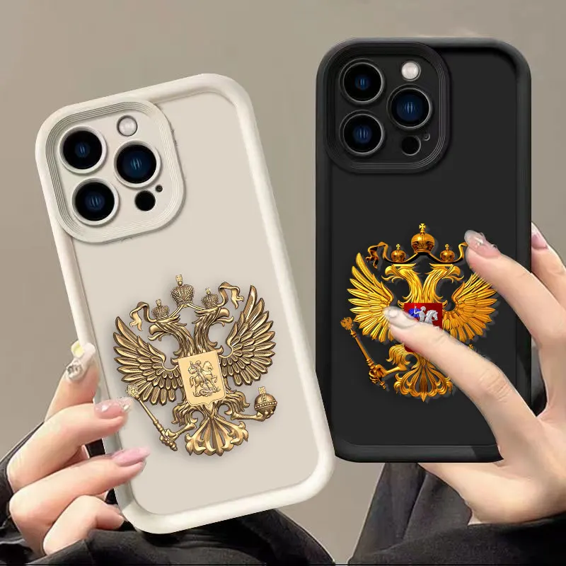

Russian Emblem Flags Phone Case For Redmi NOTE 8 9 A1 A2 A3 9 9A 9C 10 10C 12 12C 13 13C 14C 15 15C K30 K40 K50 K60 Case Shell